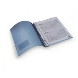DURABLE Schnellhefter DURALUX 268003 DIN A4 Hartfolie rot