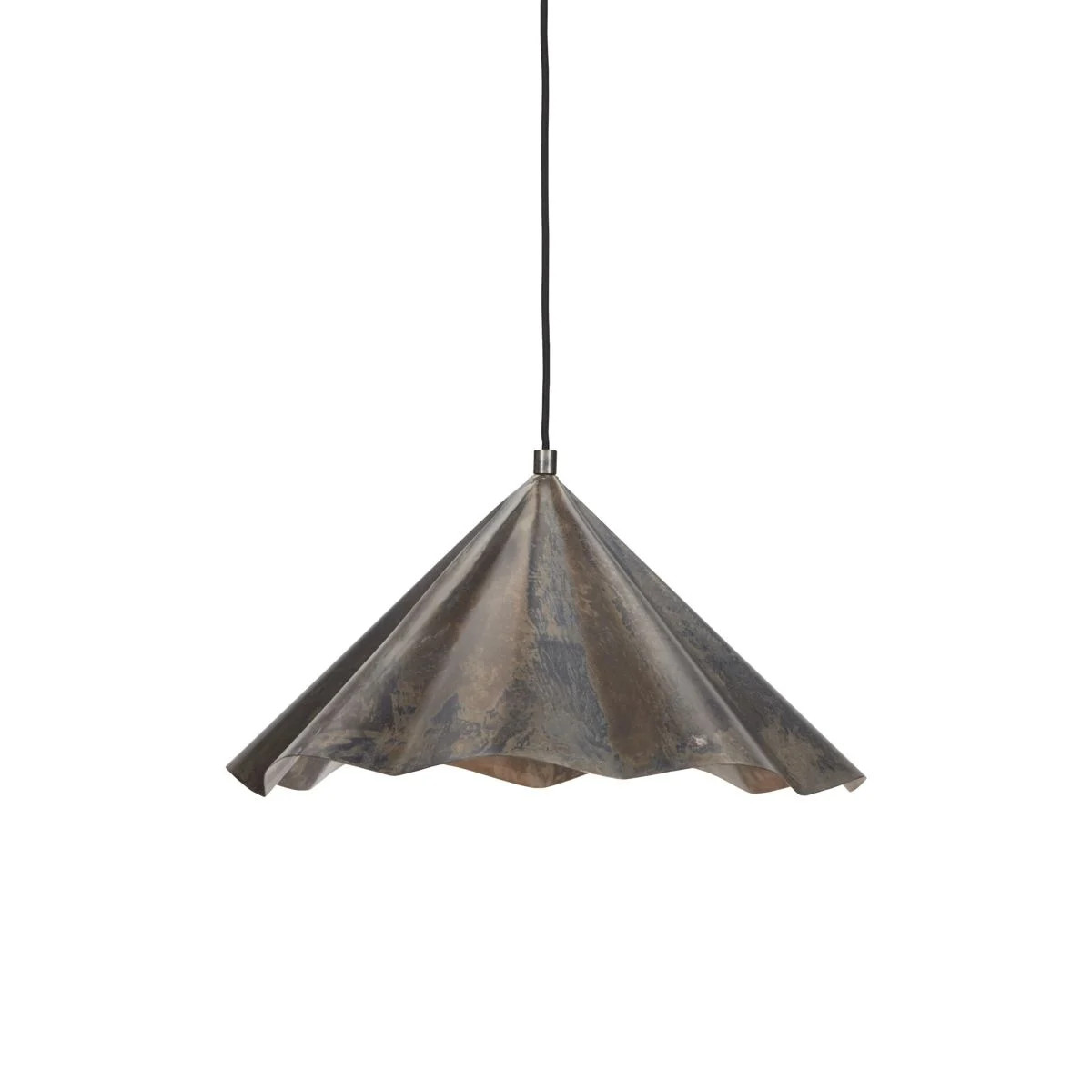 House Doctor Flola hanglamp bruin metaal Ø50cm