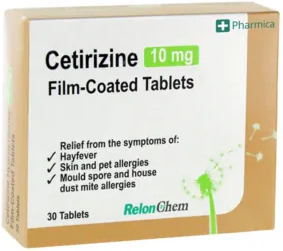 Cetirizine 10mg Allergy Tablets - 1 Month Supply