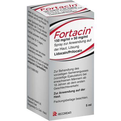 Fortacin 150 mg/ml + 50 Spray z.Anw.a.Haut 5 ml