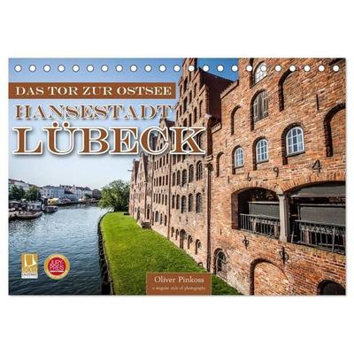 Lübeck - Das Tor zur Ostsee (Tischkalender 2027 DIN A5 quer), CALVENDO Monatskalender