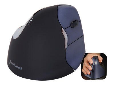 Evoluent VerticalMouse 4 Right - Maus - ergonomisch - Für Rechtshänder - optisch - 6 Tasten - kabellos - USB VM4RW