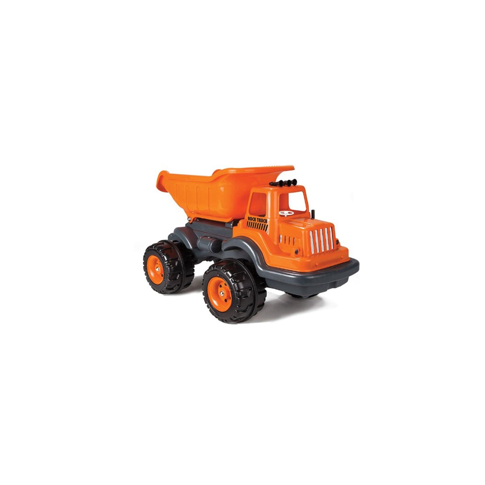 Pilsan 06607 Spielzeug Muldenkipper, Tragkraft max. 5 kg, Spielspaß ab 3 Jahren orange