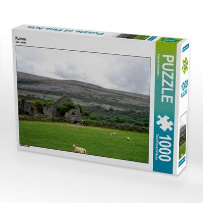 CALVENDO Puzzle Ruinen | 1000 Teile Lege-Größe 64x48cm Foto-Puzzle für glückliche Stunden