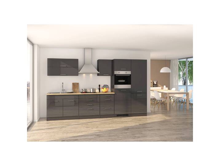 Hängeschrank Mailand 50cm Grau/Graphit
