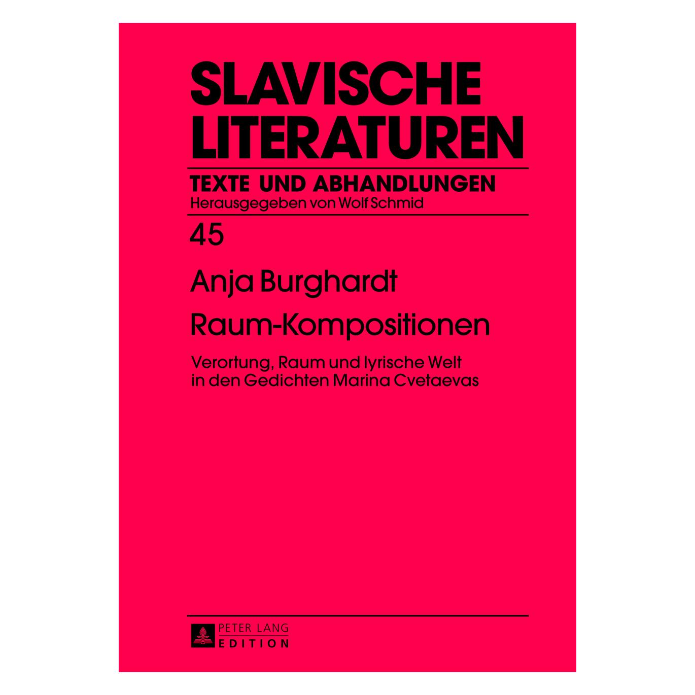 Peter Lang Raum-Kompositionen (Deutsch, Hardcover, Anja Burghardt) (8952382)