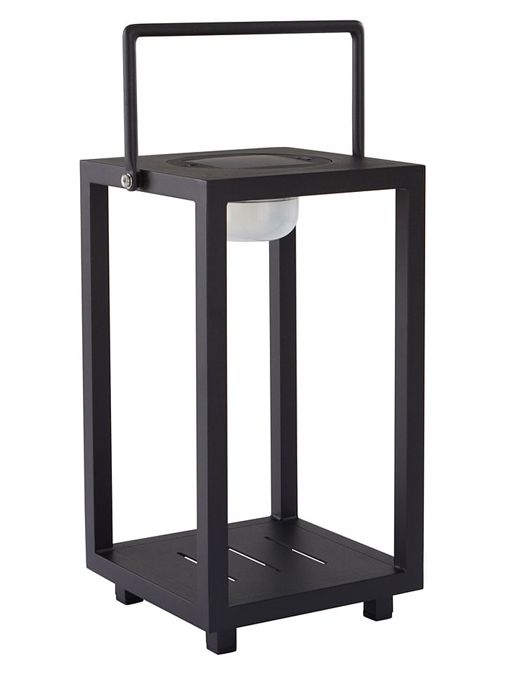 Jotex LED-Laterne "Solala" in Schwarz - (B)23 x (H)41,5 x (T)23 cm - onesize