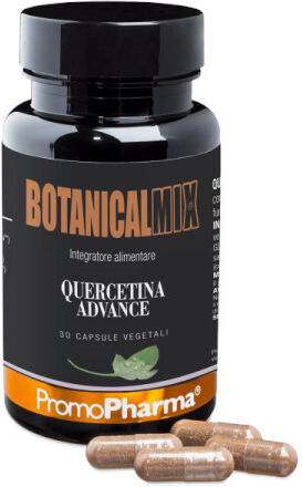 PROMOPHARMA SpA Botanical Mix - Quercetina Advance 30 Capsule, Integratore Antiossidante