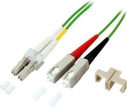 MicroConnect FIB561005 OM5 Glasvezelkabel met LC en SC connectoren, 5 meter