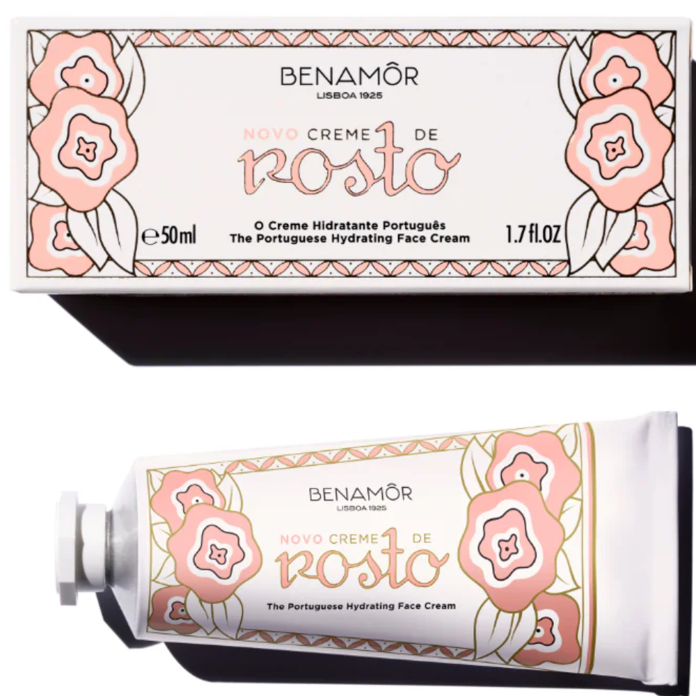 Benamôr Rosto Hydrating Face Cream for All Skin Types 50mL