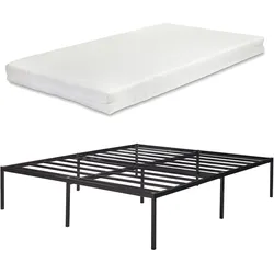 METALLBETT Vårdö mit Matratze