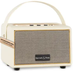 Bennett & Ross BB-820CW Blackmore Junior Bluetooth Akku Lautsprecher Creme-Weiß
