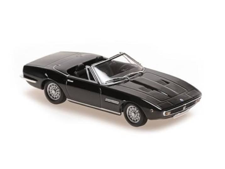 Minichamps 940123331 - mazerat. Ghibli Spyder Black 1969 - schaal 1/43 - verzamelaarsmodel