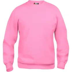 CLIQUE Basic Roundneck Sweatshirt 250 - helles rosa XXL
