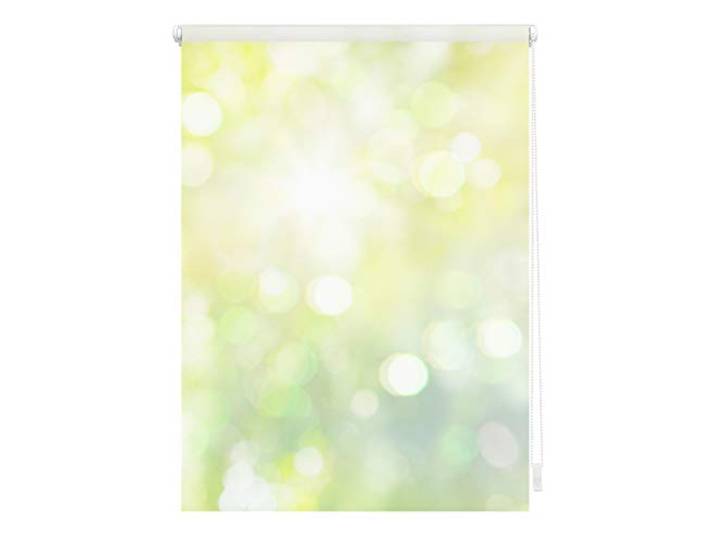 Lichtblick Rollo Verdunkelung ohne Bohren 80 x 150 cm Rollos für Fenster ohne Bohren, Verdunklungsrollo, Klemmfix Verdunklungs-Rollo mit Motiv, Blickdicht, Seitenzugrollo