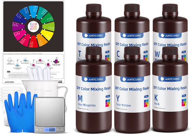 Anycubic DIY Color Mixing Resin