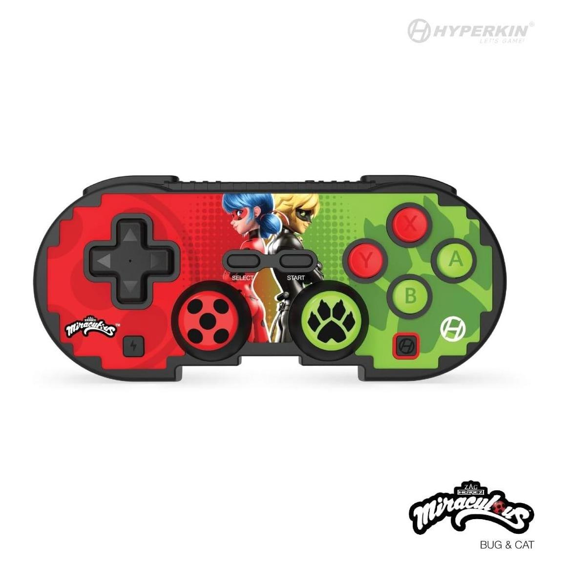 Hyperkin Controller Miraculous Wireless bug&cat (Switch, Switch Lite, Switch OLED) (M01328-MTBC)