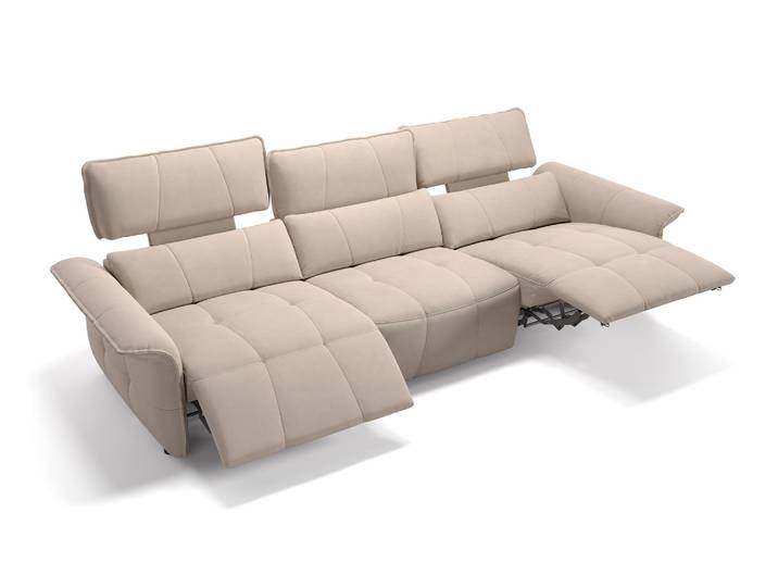 Bigsofa ADRIA 3-Sitzer Stoff Sofa