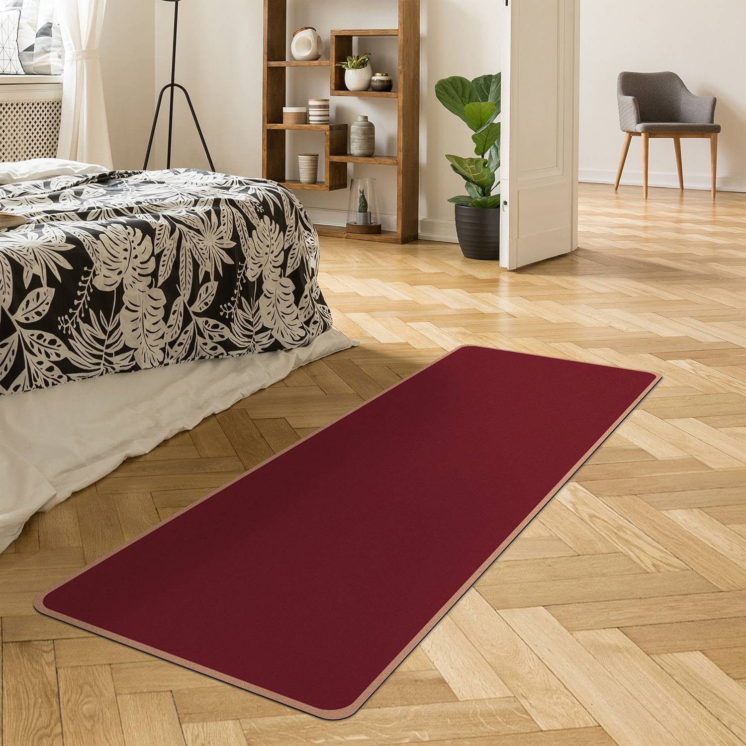 home24 Amarena yogamat rood 183 x 61 cm