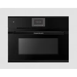 Küppersbusch Kompakt Mikrowellen-Backofen mit ökotherm®, TFT Display, Black Velvet, CBM6550.0S DK5