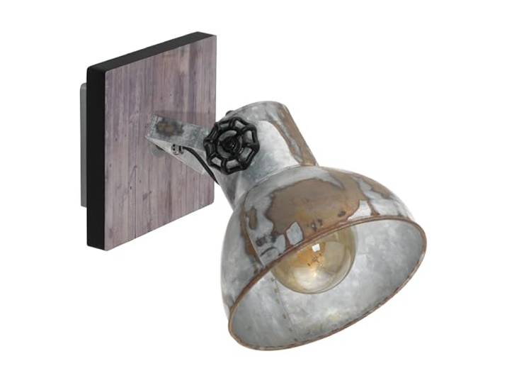 EGLO Wandlamp Barnstaple, 1-flammige vintage wandlamp in industrieel design