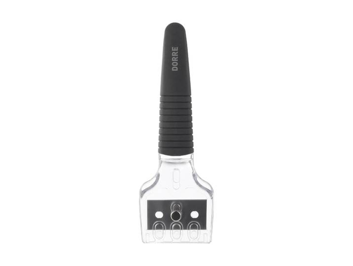 Dorre Racloir Hema noir 5 lames supplémentaires 16x5,4x1,8 cm
