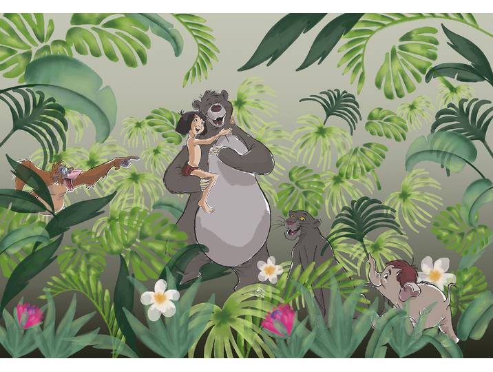Komar - Photo Murale Intissé - Le Livre De La Jungle