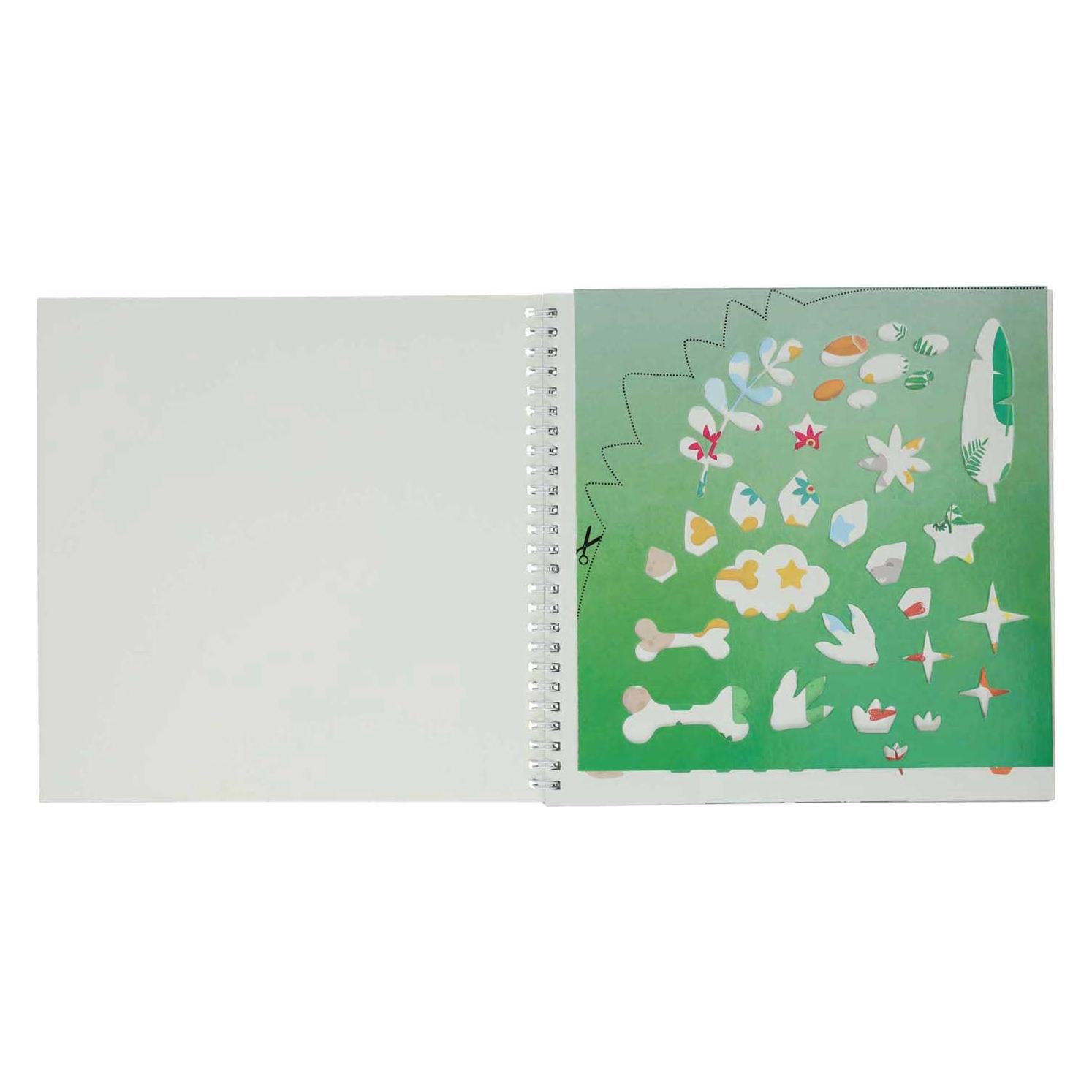 Mondikaarten Aufkleber- und Vorlagenbuch I Love Dino's (22874913)