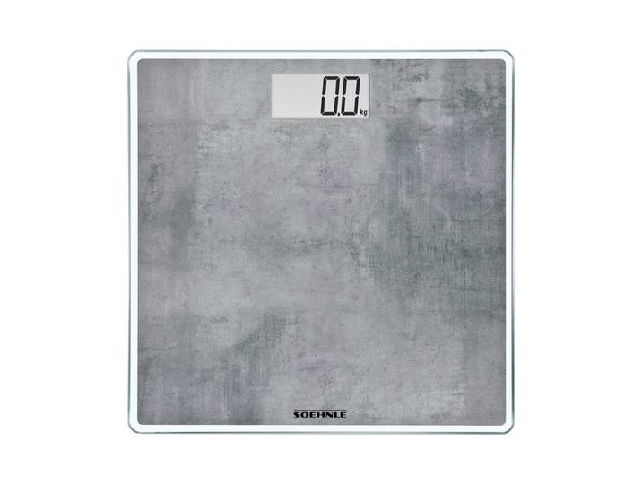 Soehnle Style Sense Compact 300 Concrete Personenwaage Hellgrau
