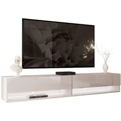 HÄNGESCHRANK TV-Möbel CALANTE 180 cm mit LED-Beleuchtung
