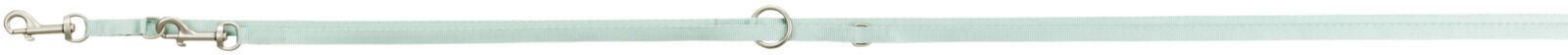 TRIXIE Junior Welpen-Softgeschirr mit Leine, M–L: 36–50 cm / 10 mm, 2,00 m, mint