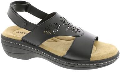 ARRAY Seaside - Womens 8.5 Black Sandal Medium