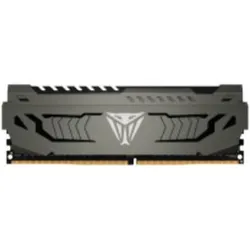 Patriot Viper Steel“ atmintis, DDR4, 16 GB, 3600 MHz, CL18 (PVS416G360C8) (1 x 16GB, 3600 MHz, DDR4-RAM, DIMM), RAM, Grau