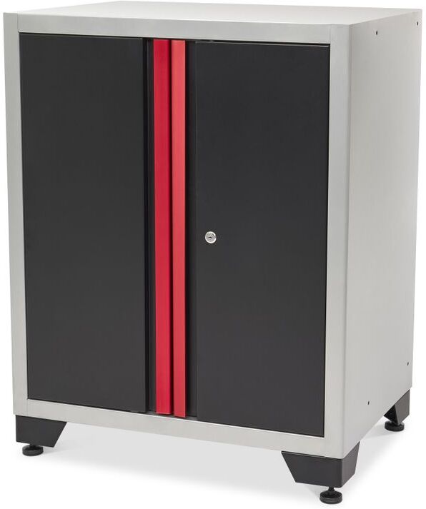 HBM Deluxe Profi-Werkzeugschrank mit Türen für Werkstattausrüstung