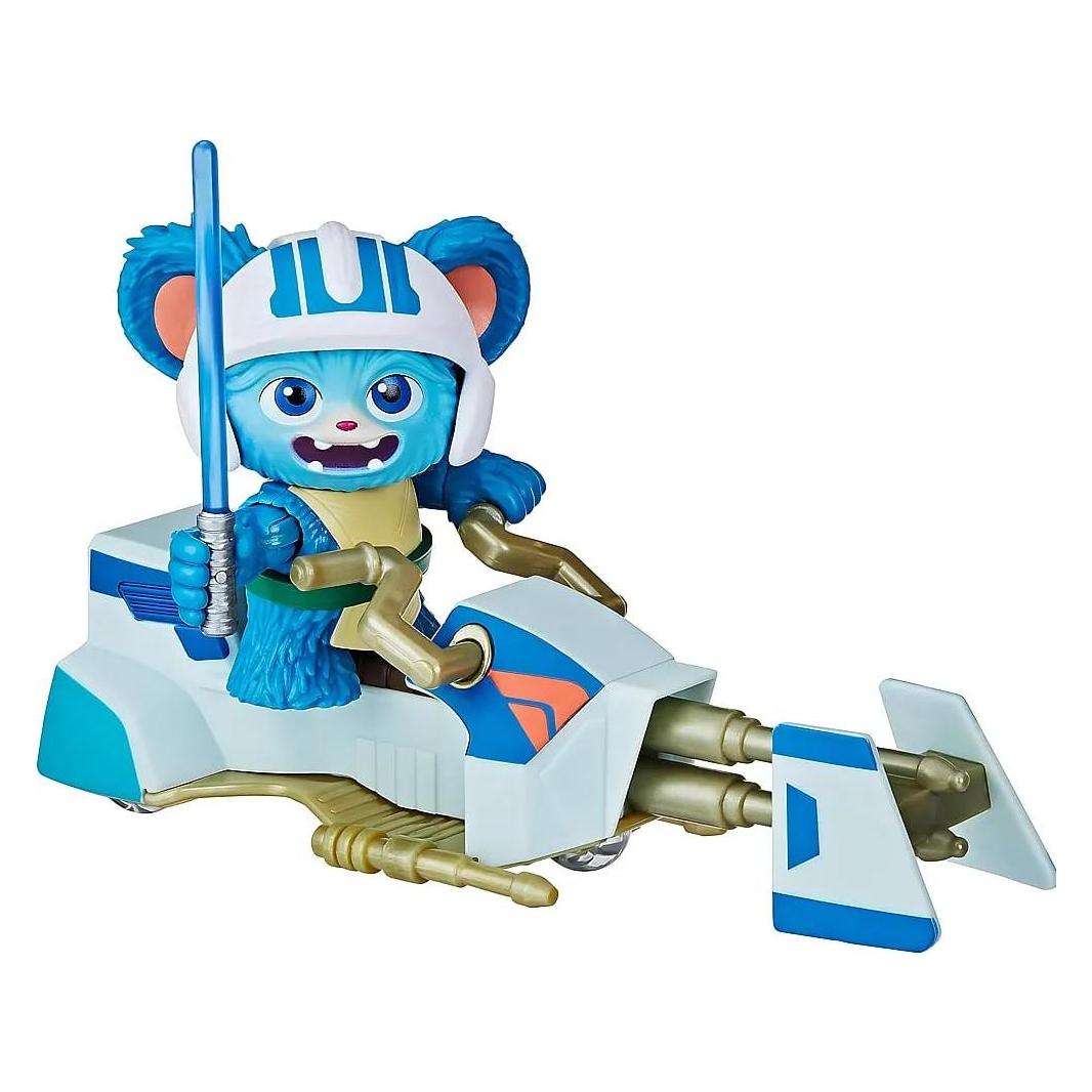 Hasbro Star Wars PS Jüngling & Speeder Bike (assortiert - 1 Stück) (F79595L0)