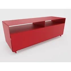 R 109 Sideboard rollbar Transparentrollen Rubinrot (RAL 3003)