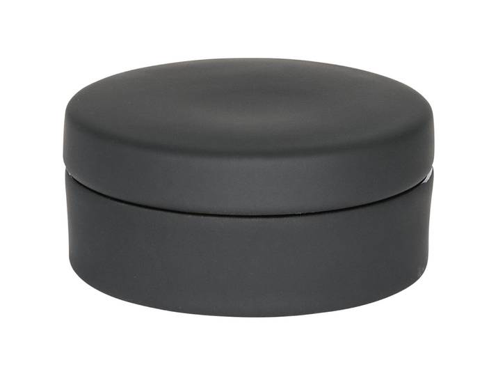 Kosmetikdose Lara schwarz Steingut B 10.7 cm