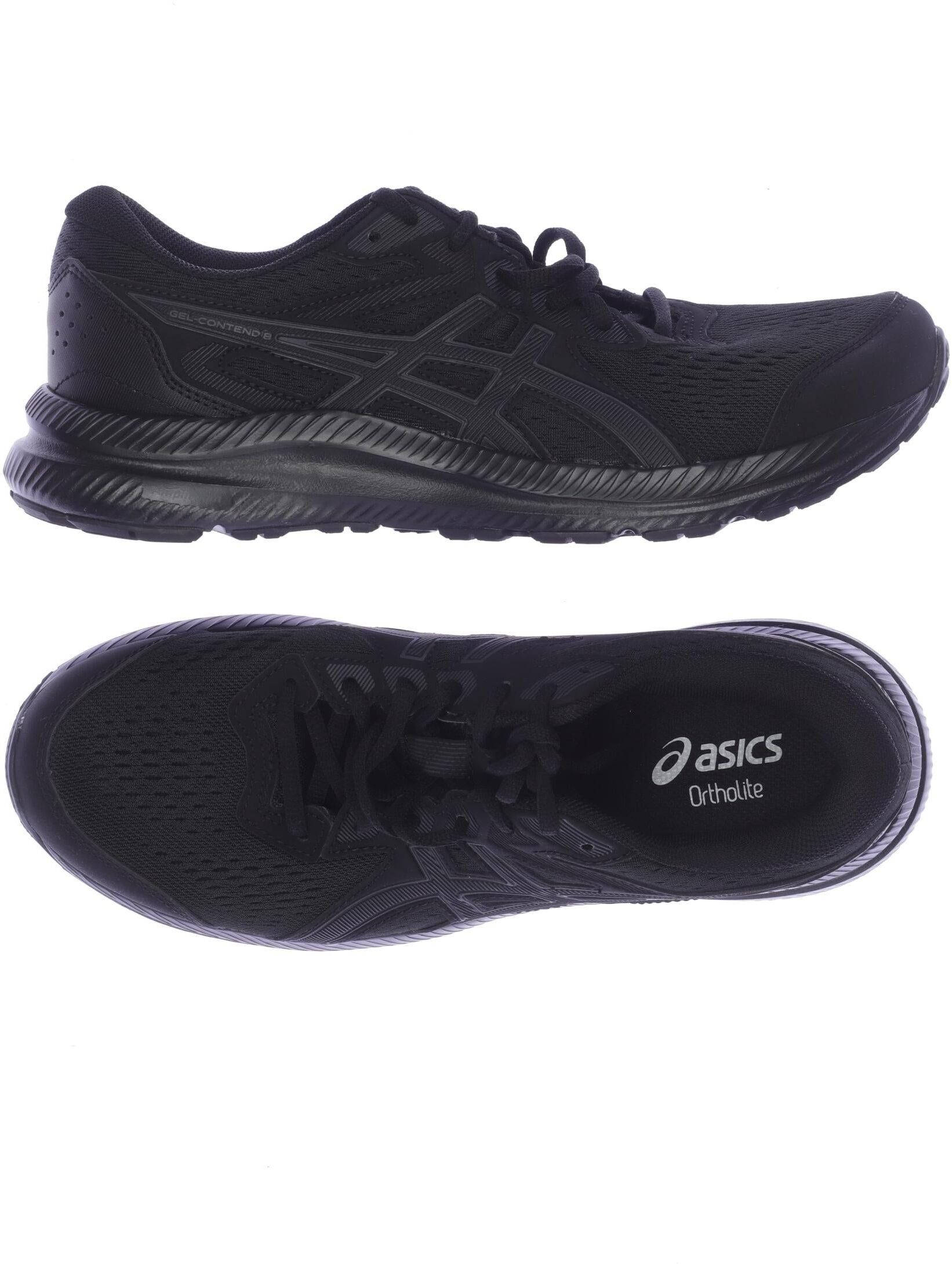 Asics Herren Sneaker, Schwarz, Gr. EU 41.5, kein / Etikett - Second Hand