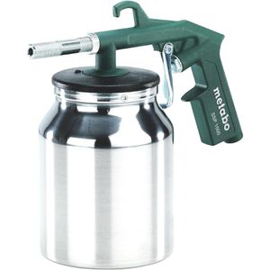 Metabo Sandstrahlpistole SSP 1000, mit Behälter, bis 0,8 mm Körnung, Druckluft, 7bar, 300l/min