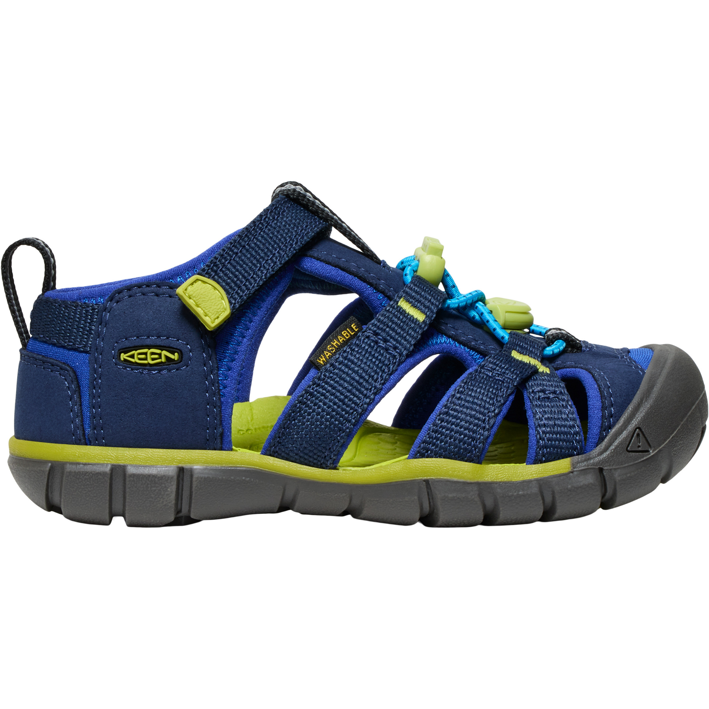 Keen Seacamp II CNX Sandale Kinder Sandalen blau Größe 29 Lifestyle Schnell trocknend