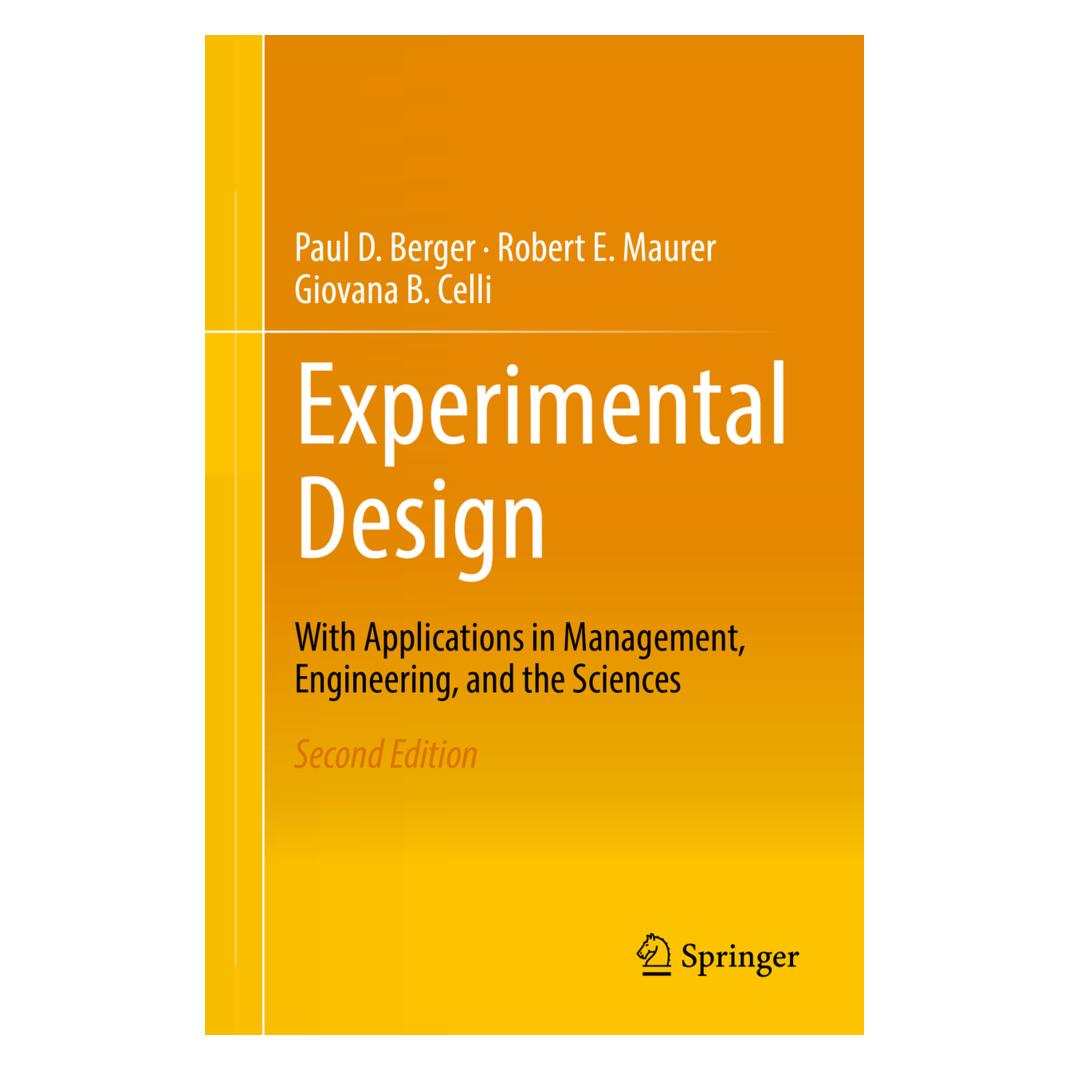 Springer Experimental Design (Englisch, Softcover, Giovana B. Celli, Paul D. Berger, Robert E. Maurer) (55929514)