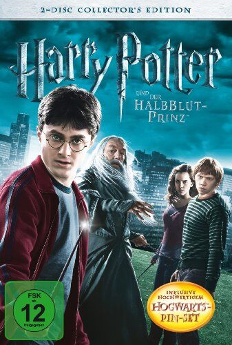 Daniel Radcliffe - Harry Potter und der Halbblutprinz (Collector's Edition inkl. Hogwarts-Pin-Set) [2 DVDs] - Preis vom 09.10.2026 07:28:09 h