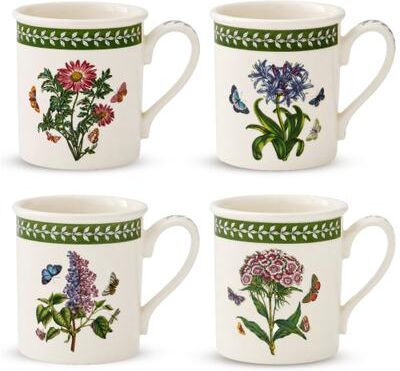 Portmeirion Botanic Garden Etchings Earthenware Breakfast Mug