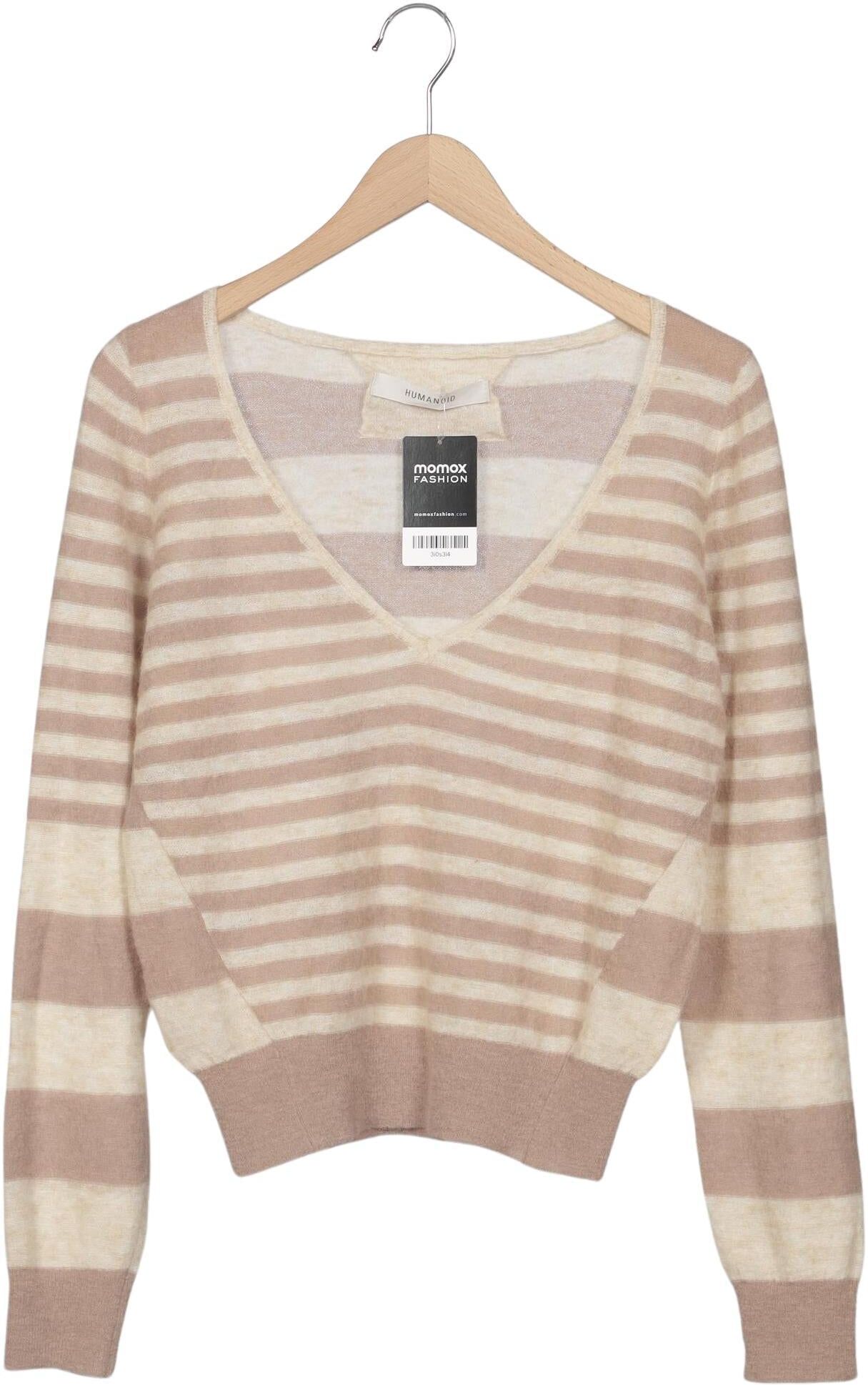 Humanoid Damen Pullover, Beige, Gr. S, Alpaka / Merino / Synthetik - Second Hand
