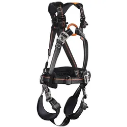 Skylotec, Absturzsicherung, Auffanggurt Ignite Trion EN361:2002 schwarz/orange/anthrazit für Kleidergrösse M/XXL (Auffanggurt, 140 kg)