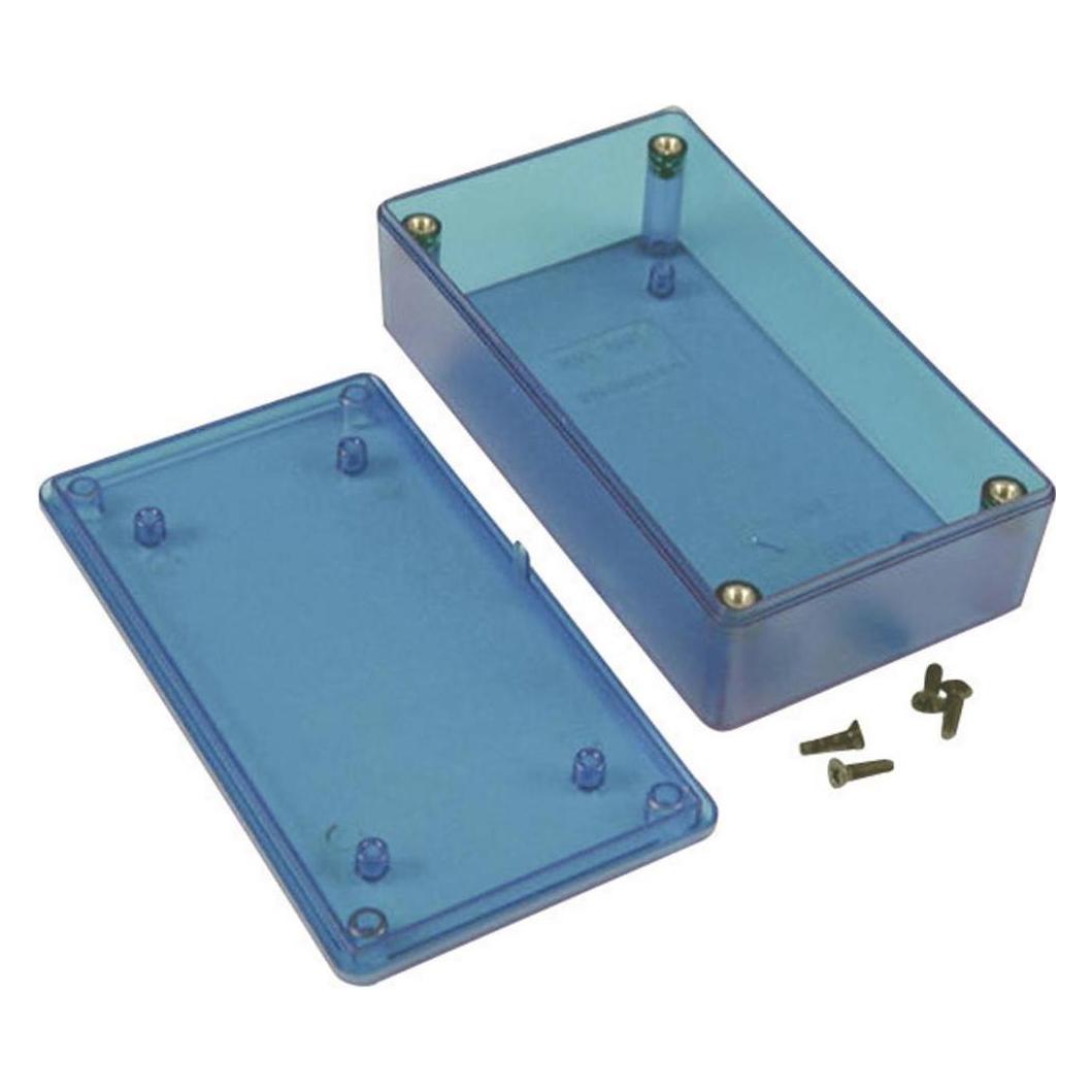 Hammond 1591XXDTBU Universal-Gehäuse ABS Blau transparent 1 St. (Gehäuse) (1591XXDTBU)