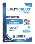 Nutergia Ergyphilus Enfants Probiotiques Défenses Naturelles14 Sachets - Boîte