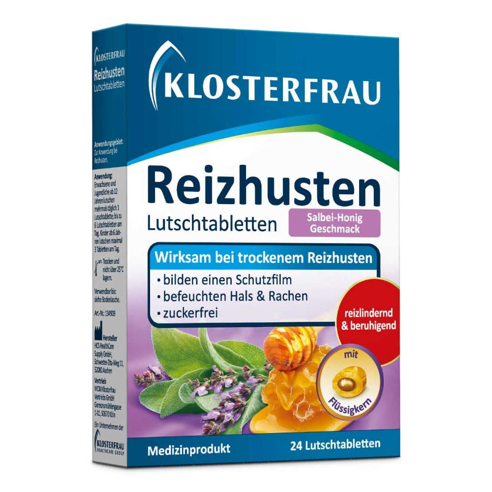 MCM KLOSTERFRAU Vertr. GmbH Klosterfrau Reizhusten Salbei-Honig Lutschtabletten 13967330