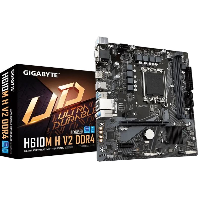Gigabyte H610M H V2 Intel H610 So.1700 DDR5 mATX Retail