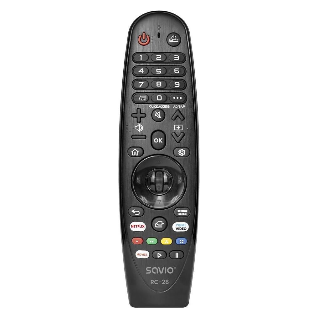 Savio Pilot Uniwersalny/Zamiennik Do TV Lg - Smart TV Rc-28 (Universal Fernbedienung, Infrarot) (RC-28)